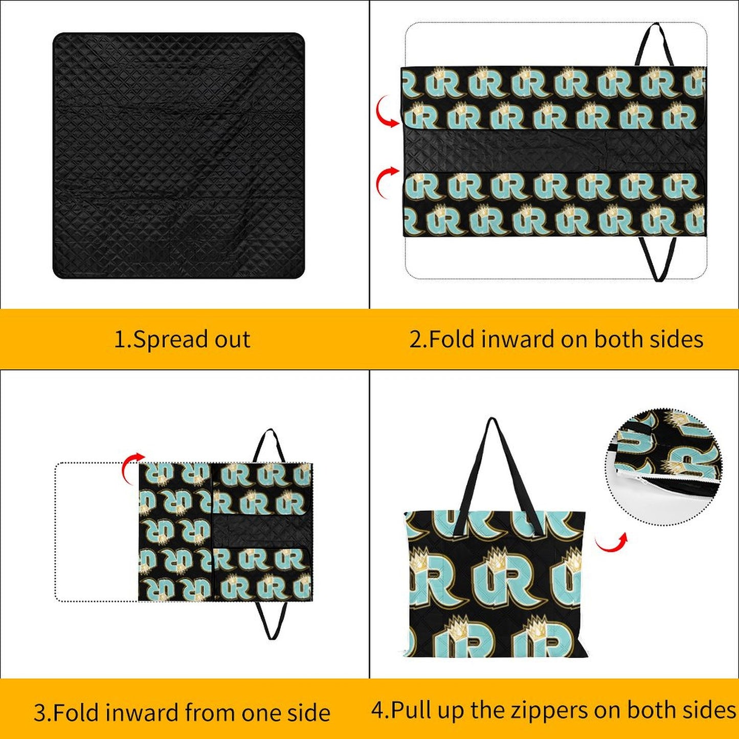 Zipper Style Mat