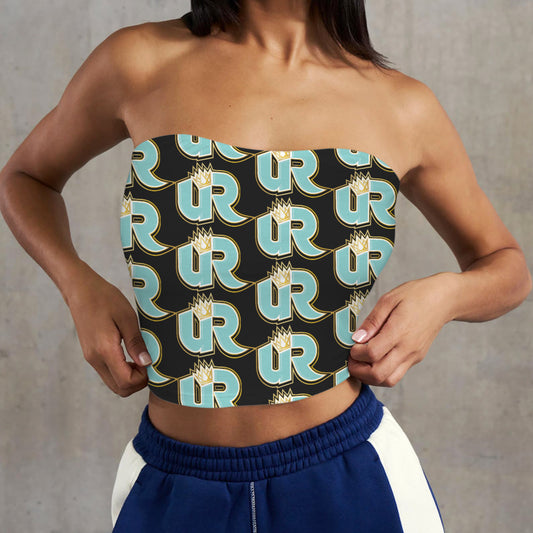 Backless Tube Crop Top